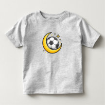 Soccer Moon Toddler – Cute Night Football 
