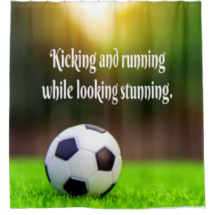 Soccer Motivational Inspirational Green Field