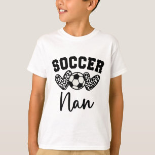 Soccer Nan Matching Family Soccer  T-Shirt