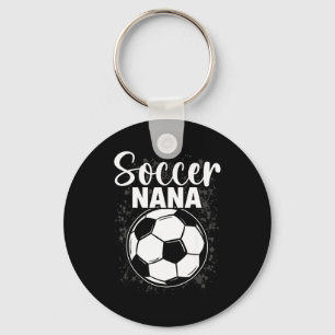 Soccer Nana Funny Ball Cute Keychain