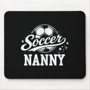 Soccer Nanny Family Matching Soccer Lovers  Mouse Pad