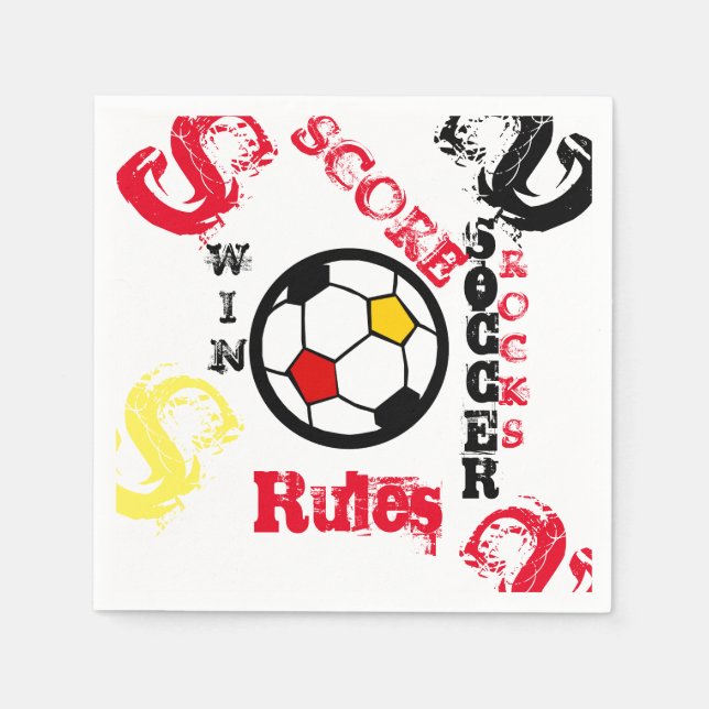 SOCCER NAPKIN (Front)