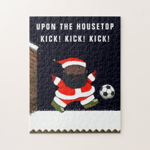 Soccer Noël Jigsaw Puzzle Puzzle
