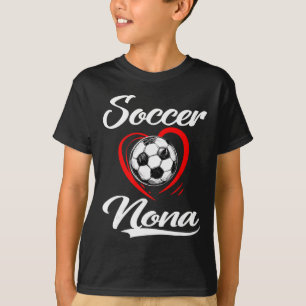 Soccer Nona Soccer Heart Family Matching T-Shirt