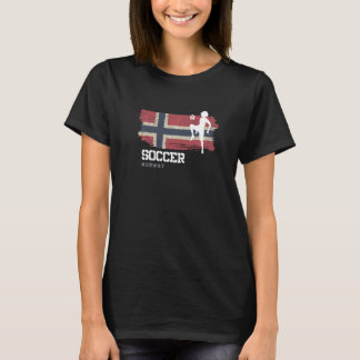 Soccer Norway Flag Football Womens Soccer Girls T-Shirt