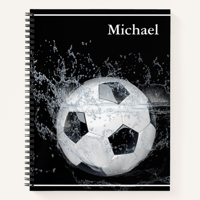 Soccer  notebook (Front)