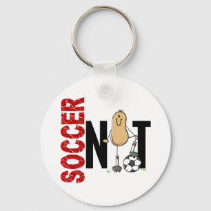 Soccer Nut 1 Keychain