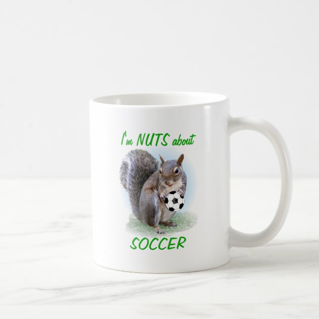 Soccer Nut Coffee Mug (Right)