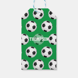 Soccer or Football Party Gift Tags