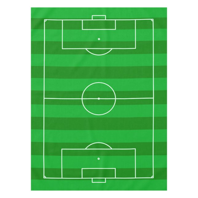 Soccer or Football Party Tablecloth (Front)
