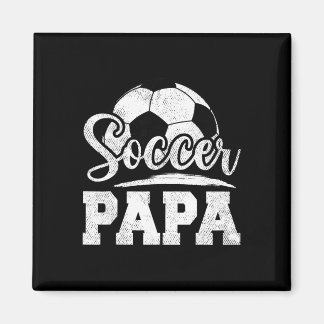 Soccer Papa Soccer Player Game Day Father's Day  Magnet