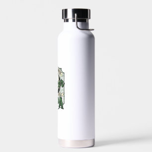 Soccer Papa Vintage Engraving Shirt Design_1 Water Bottle