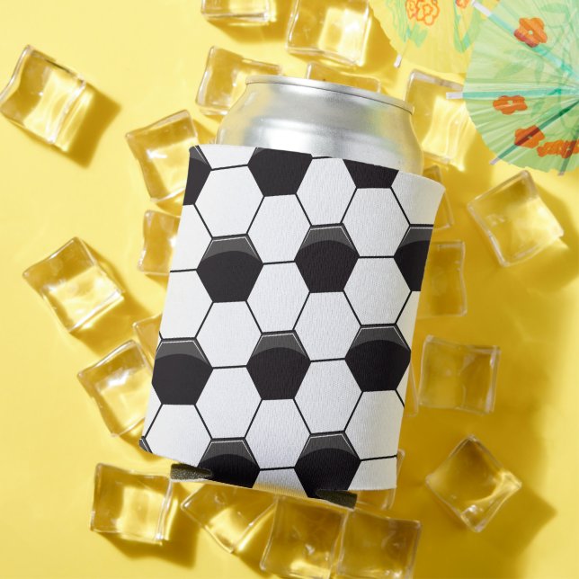 Soccer Pattern Can Cooler (In Situ Summer)