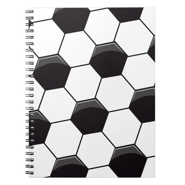 Soccer Pattern Notebook (Front)