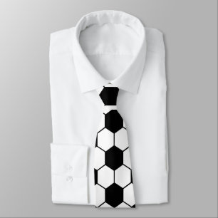 Soccer Pattern  Tie
