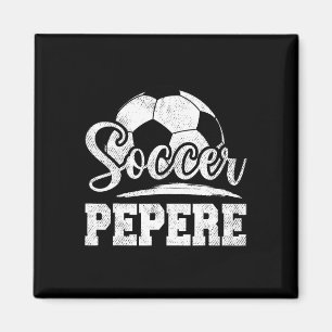 Soccer Pepere Soccer Player Game Day Father&# s D Magnet
