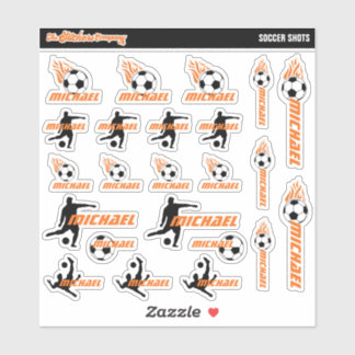 Soccer Personalized Name Labels | School