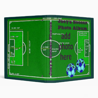 Soccer Photo Album Binder