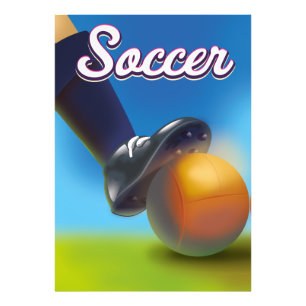 Soccer Photo Print