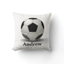Soccer Pillow - Personalize it!