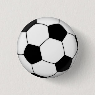 Soccer Pin-on Button