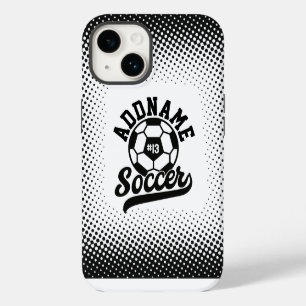 Soccer Player ADD NAME Football Team Personalized iPhone 14 Case