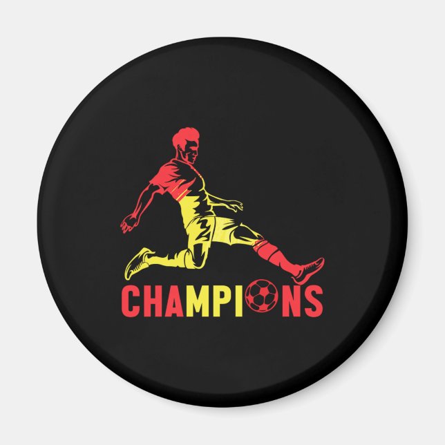 Soccer Player Ball Spain Flag Football Team 2021 G Magnet (Front)