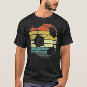 Soccer Player Funny Ball Retro Vintage T-Shirt