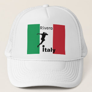 Soccer Player, Italy customizable Trucker Hat