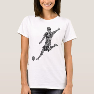 Soccer Player Men Kids Boys _1 T-Shirt