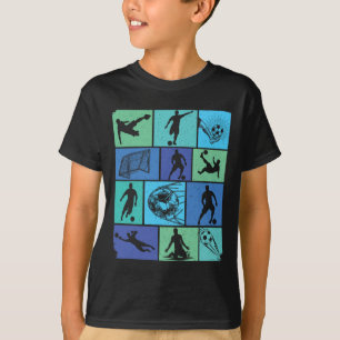 Soccer Player Players Coach Fan Child Man Retro _1 T-Shirt