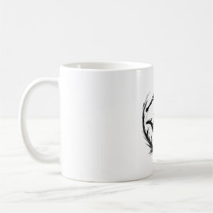 Soccer Player Silhouette Kick Football Sports De Coffee Mug
