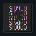 Soccer Player Siuuu Funny Soccer Football Boys Men Magnet<br><div class="desc">Soccer Player Siuuu Funny Soccer Football Boys Men Women</div>