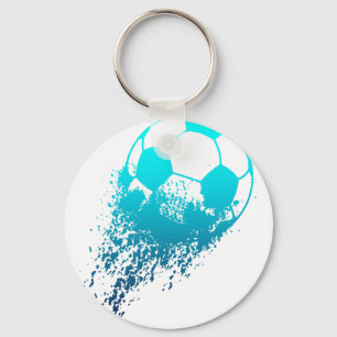 Soccer Player Sport Vintage Men Boys Soccer Ll Keychain