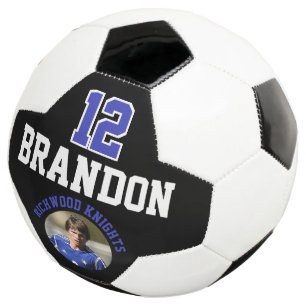 Soccer Player with Your Photo and Customizing Soccer Ball