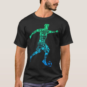 Soccer Player Youth Men Kids Boys T-Shirt