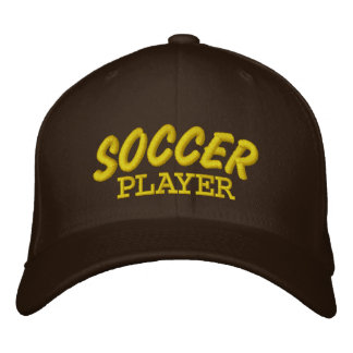 Soccer Players Custom Embroidered Hat