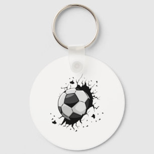 Soccer Players Soccer Team Graphic Sports Soccer Keychain