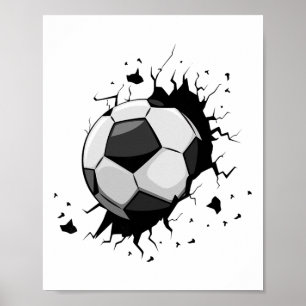 Soccer Players Soccer Team Graphic Sports Soccer  Poster