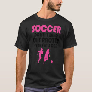 Soccer Players Soccer Team Graphic Women Girls Soc T-Shirt