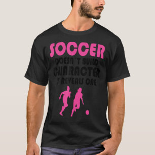 Soccer Players Soccer Team Graphic Women Girls Soc T-Shirt