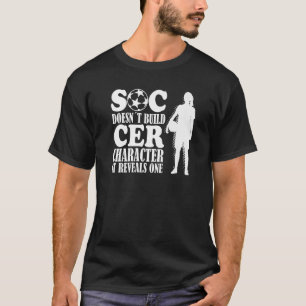 Soccer Players Soccer Team Graphic Women Girls Soc T-Shirt