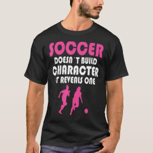 Soccer Players Soccer Team Graphic Women Girls Soc T-Shirt