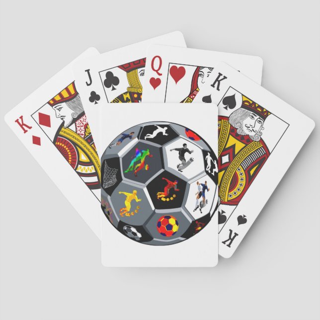 Soccer Playing Cards (Back)