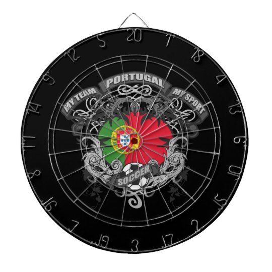 Soccer Portugal Dartboard