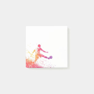 Soccer post-it notes