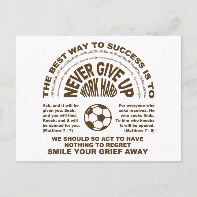 Soccer Postcard (Front)