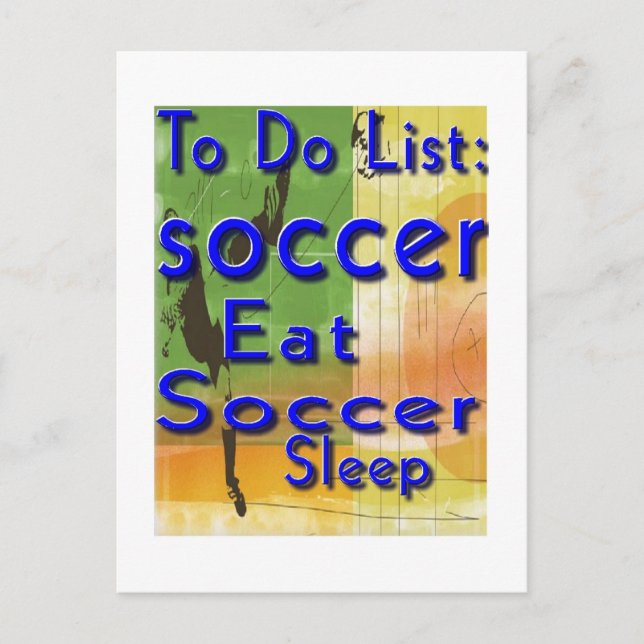 Soccer Postcard (Front)