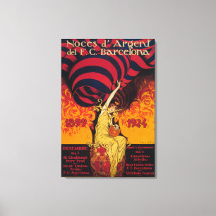 Soccer Promo Poster Canvas Print