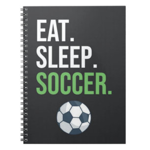 Soccer Related Gifts Sports Sarcastic Fan Team Her Notebook